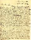 Autograph Letter Signed to A. Ostrom, Johnstown, Fulton Co., New York, datelined Harrisburg, Pennsylvania September 13, 1842