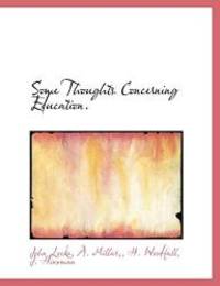 image of Some Thoughts Concerning Education.
