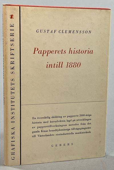Papperets historia intill 1880. [En översiktlig…