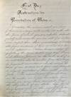 [Manuscript] Instruction on Renovation of Vows