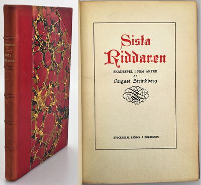 Sista riddaren. Skådespel i fem akter. [Utg. av]…