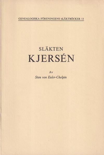 Släkten Kjersén.