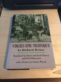 cover of Virgil's Epic Technique