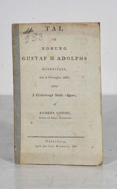 Tal vid konung Gustaf II Adolfs minnesfest, den 6…