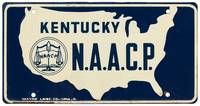 [License Plate]: Kentucky N.A.A.C.P.