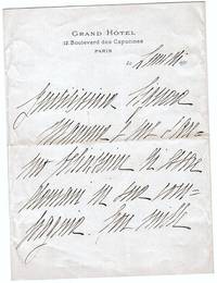 image of Autograph Letter Signed to 'Dear Signora', in Italian with translation, (Elvira, 1892-1980, Spanish Operatic Soprano)