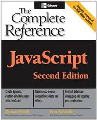 JavaScript: The Complete Reference, 2nd edition (Osborne Complete Reference Series)