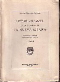 Historia Verdadera De La Conquista De La Nueva Espana - 3 Volumes by Bernal Diaz Del Castillo - Paperback - 1939 - from Monroe Bridge Books, SNEAB Member (SKU: 003667)