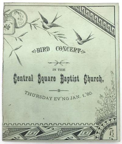 Bird Concert Program