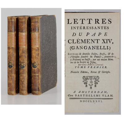 Lettres intéressantes du pape Clément XIV…