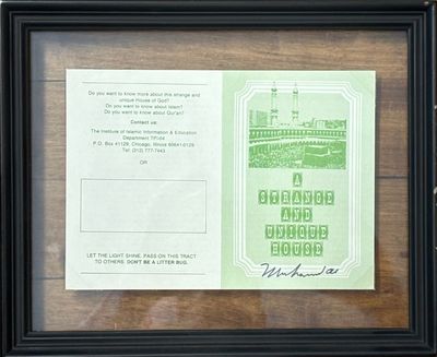 Signed Pamphlet