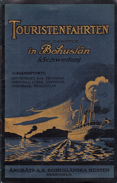 Touristenfahrten per Dampfer in Bohuslän,…