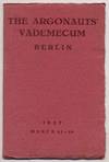 The Argonauts' Vademecum Berlin, Germany. A Short-Cut Lesson and Souvenir for the Members of the Floating University