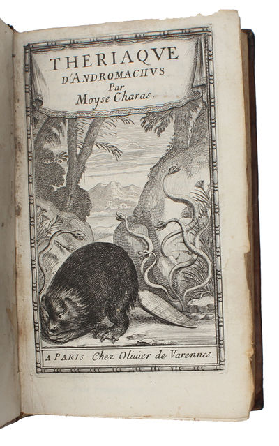 Histoire naturelle des animaux, des plantes et des minéraux qui entrent dans la composition de la Thériaque d'Andromachus. (photo 4)