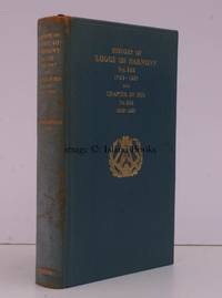 image of History of Lodge of Harmony. No. 255 1785-1937 and Chapter of Iris No. 255 1807-1937. 150 COPIES WERE PRINTED