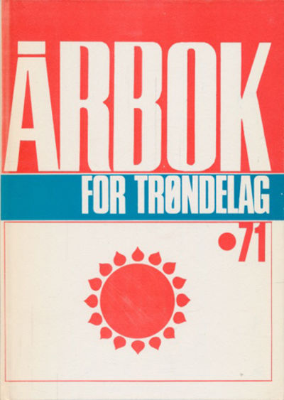 ÅRBOK FOR TRØNDELAG.