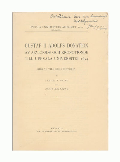 Gustaf II Adolfs donation av arvegods och…