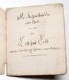 [MANUSCRIPT - UNPUBLISHED GERMAN...; (photo 1)