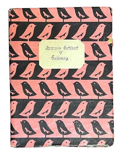 "German Textbook of Tailering" [sic] Grundlehre der Schneiderei in vernacular dust jacket
