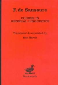 cover of Course in General Linguistics