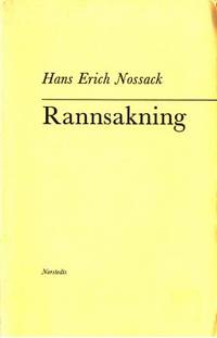 Rannsakning. Översättning av Eva Gripe.