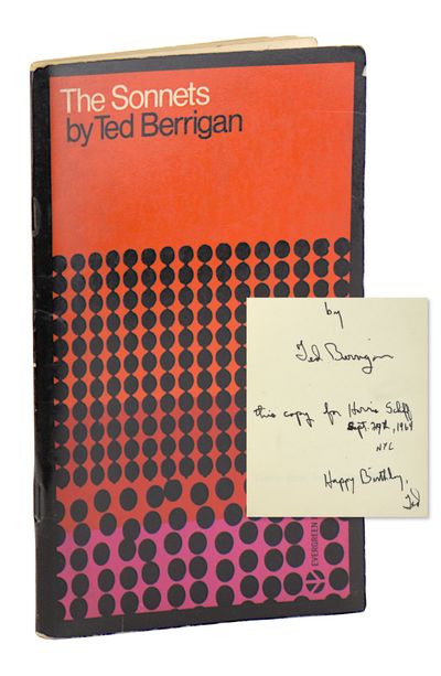 The Sonnets [Inscribed to Harris Schiff]