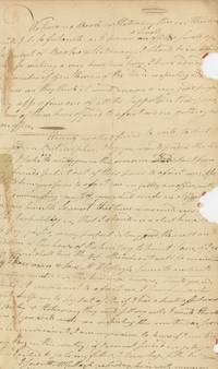 Letter from Joseph Carpenter, Future Publisher of the Western Spy, to Philadelphia Publisher Mathew Cary, Asking for Assistance in Opening A Publishing House in Cincinnati, 1797