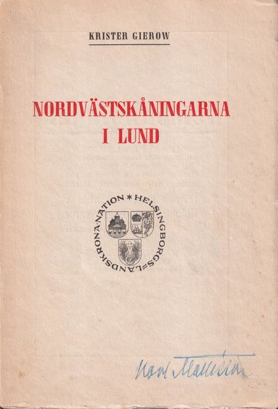 Nordvästskåningarna i Lund. Till…