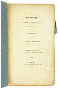 A Sermon, Preached at North-Guilford, September 5th, 1821, at the Ordination of the Rev. Zolva Whitmore