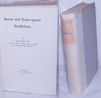 Bacon and Shake-speare Parallelisms by Reed, Edwin - 1902