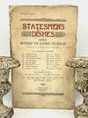 View Image 1 of 3 for  STATESMEN'S DISHES AND HOW TO COOK THEM PRACTICAL AUTOGRAPHIC RECIPES BY Mrs. BENJAMIN HARRISON Inventory #4474