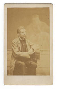 1875 Spirit Photograph by Buguet with Letter Verifying the Spirit Sitting with the Photographer