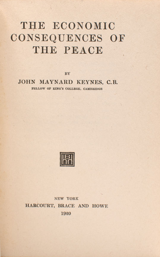 The Economic Consequences of the Peace by Keynes, John Maynard | 1