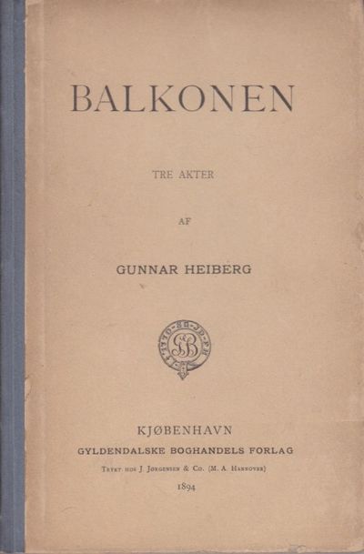 Balkonen. Tre akter. Af ...