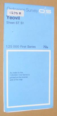 Yeovil. 1:25000 First Series Map Sheet ST 51 de Ordnance Survey - 1973