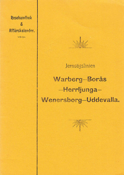 Jernvägslinien Warberg - Borås - Herrljunga -…