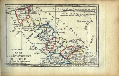 Atlas des quatre-vingt-huit départemens (sic !)…