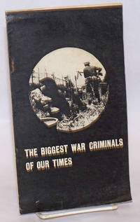 image of The biggest war criminals of our times
