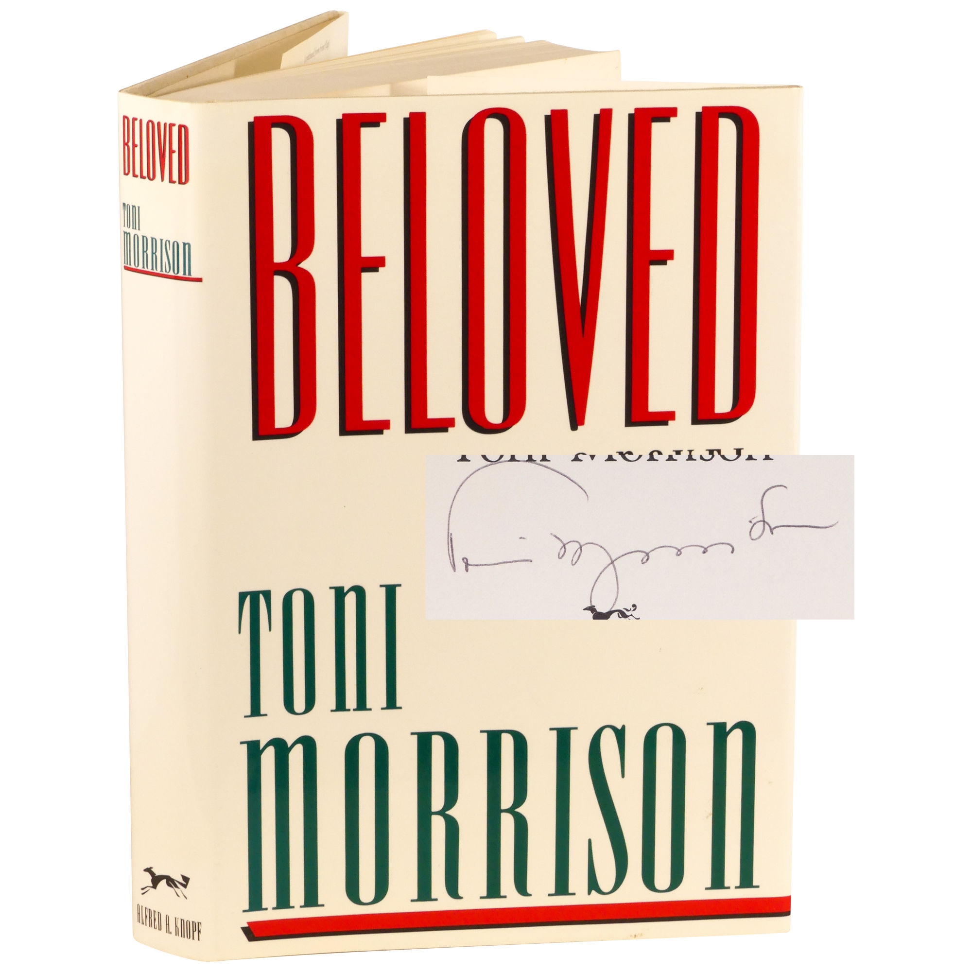 Beloved by Morrison, Toni Hardback 1987 Alfred Knopf