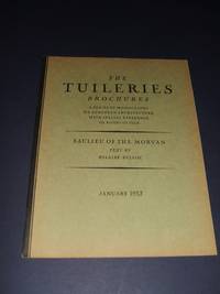 The Tuileries Brochures a Series of Monographs on European Architecture  with Special Reference to Roofs of Tile Saulieu of the Morvan January 1932 by Belloc Hillaire - 1932