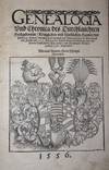 Genealogia und Chronica/ des Durchlauchten hochgebornen/ Königlichen vnd Fürstlichen hauses/ der Fürsten zu Anhalt/ Graffen zu Ballenstedt vnd Ascanie/ Herrn zu Bernburgk|| vnd Zerbst/ auff 1055. Jar/ in sechs Büchern/ mit viel schönen alten Hi-||storien/ Geschichten/ Königlichen vnd Fürstlichen Wopen|| gezieret/ vnd beschrieben.|| Mit einer Vorrede Herrn Philippi|| Melanthon
