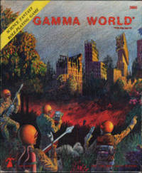 Gamma World Science Fantasy Role-Playing Game (1st edition RPG) Box Set by James Ward - 1980