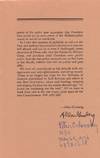 Allen Ginsberg Speech for 1974 National Book Award, Printed and Signed