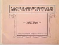 cover of A Souvenir of Quebec, Montmorenci and the Famous Church of St. Anne de Beaupre