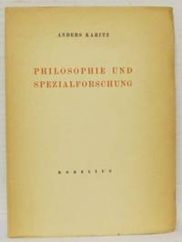 Philosophie und Spezialforschung.