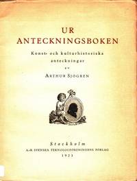 Ur anteckningsboken I. Konst- och…