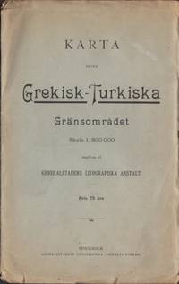 Karta öfver grekisk-turkiska gränsområdet. Skala…