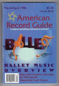 image of American Record Guide - March / April 1996 - Vol.59, No.2