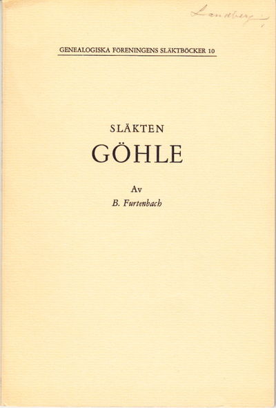 Släkten Göhle.