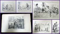 A Set of Five Engravings from the Cruikshankiana Series (Cruikshank)